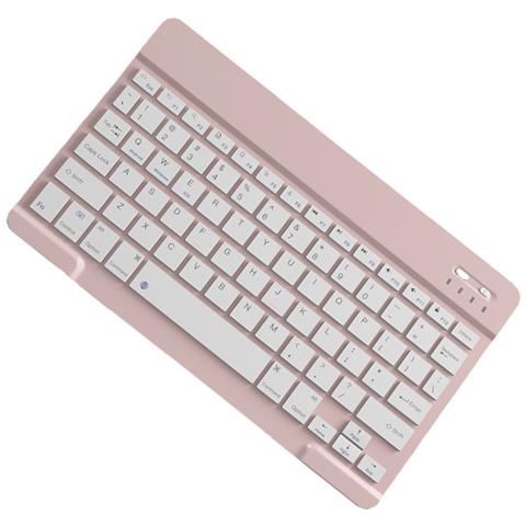 Tastiera Bluetooth Wireless - Ricaricabile Da 10 Pollici Pink - Foto 2