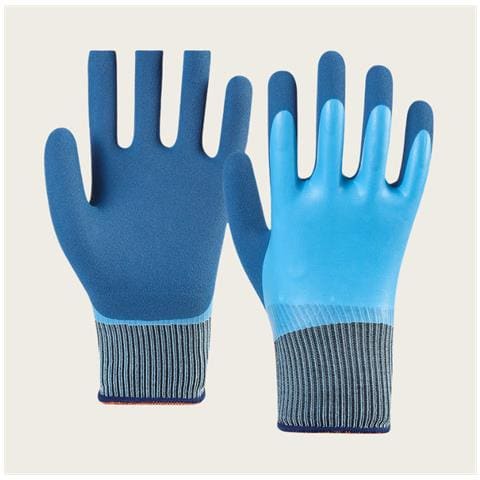 2 Paia Di Guanti Da Lavoro Edili - Nylon Rivestito In Lattice - Foto 3