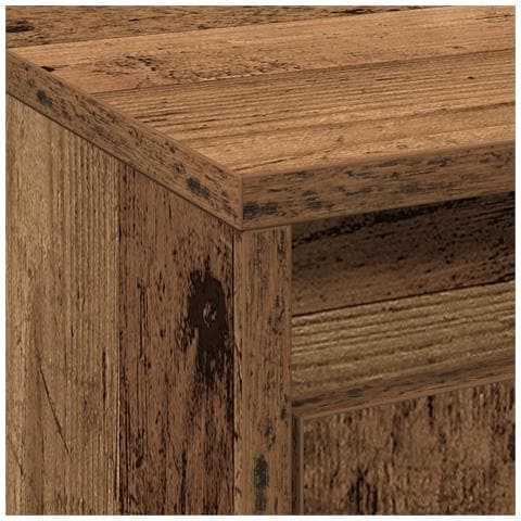 Mobile TV con LED Legno Old 139.5x34x50 cm Legno Ingegnerizzato - Foto 9