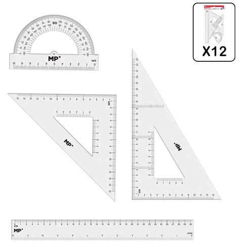 Pack 12 Pz Regle Di Disegno 4 Pezzi - Foto 1