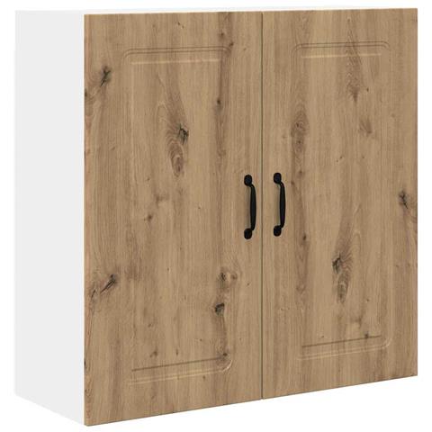 Pensile cucina con porta Rovere artigianale 80 x 31 x 80 cm - Foto 1
