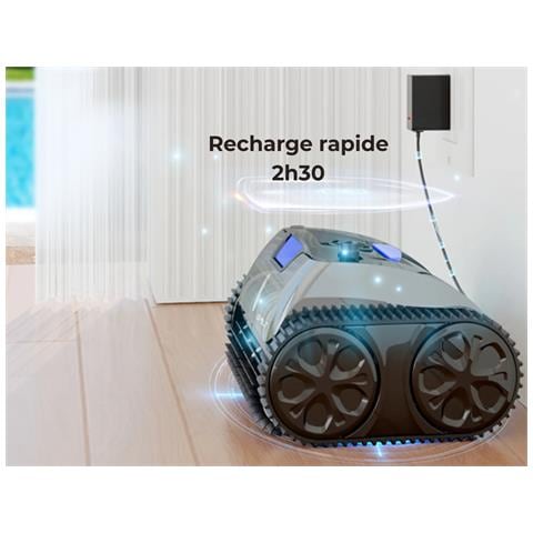 Robot Elettrico Senza Fili Per Piscina Con Una Durata Massima Della Batteria Di 2 Ore E 50 Minuti. - C1 Pro - Foto 6