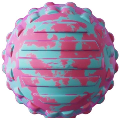 Palla Da Massaggio Fitness Eva 7cm - Rilascio Miofasciale & Massaggio Profondo Dei Tessuti Pink+blue - Foto 1