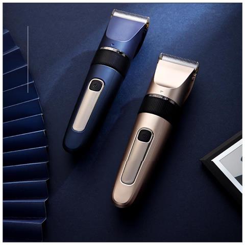Tagliacapelli Elettrico Intelligente - Lama In Ceramica Al Titanio, 5 Livelli Regolabili, Display Led - Foto 6