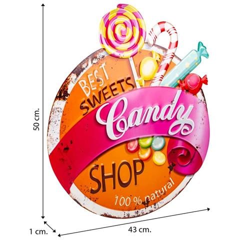 Placca In Metallo Rossa 43x50x1h - Foto 7