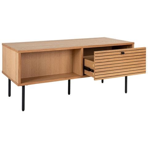 Tavolino Kyoto-marrone-legno-100x50x45 Cm - Foto 2