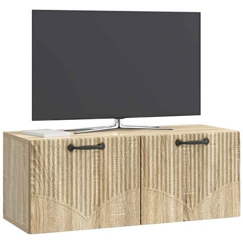 Mobile Porta TV da Muro Rovere Sonoma 78,5 x 31 x 30 cm - Foto 2