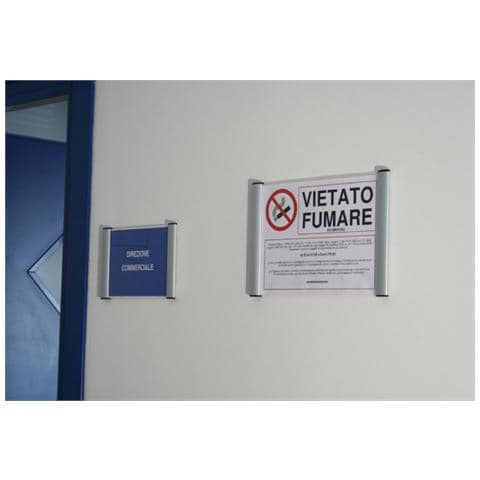 porta targa a5 - 15x21cm appendibile wall sign - Foto 2