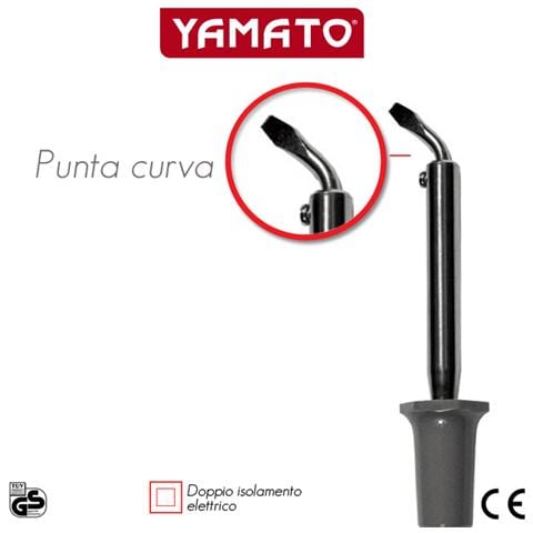 Saldatore a stilo per radiotecnica saldatura a stagno 100 W Punta curva - Foto 2