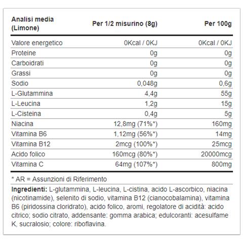 Glutamine Xplode 500g Limone - Foto 1