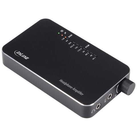 Amplificatore Cuffie Ampusb Hires Mobile 384khz / 32-bit, Dsd, Usb Digital Audio Converter, Batteria Integrata, Portatile - Foto 2