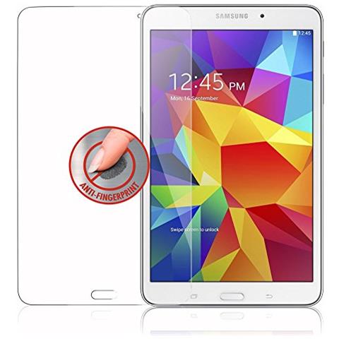 Pellicola Di Armatura Compatibile Con Samsung Galaxy Tab 4 (8 Zoll) In Elevata Trasparenza - Vetro Temperato (tempered) Di Protezione Del Display In Durezza 9h Con 3d Touch - Foto 2