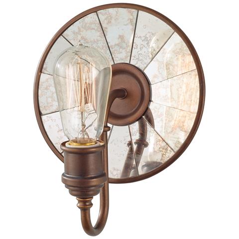 Applique Da Interno A 1 Luce Bronzo, Attacco E27 - Foto 5