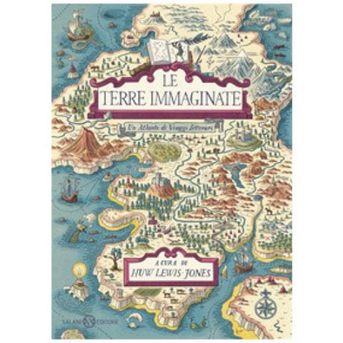 Huw Lewis-Jones - Le terre immaginate. Un atlante di viaggi letterari - Foto 1