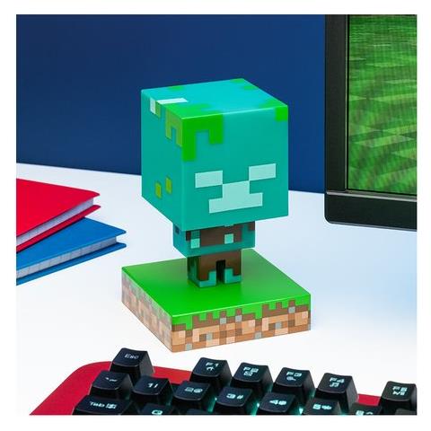 Lampada Paladone Pp7999mcf Minecraft Drowned Zombie - Foto 1