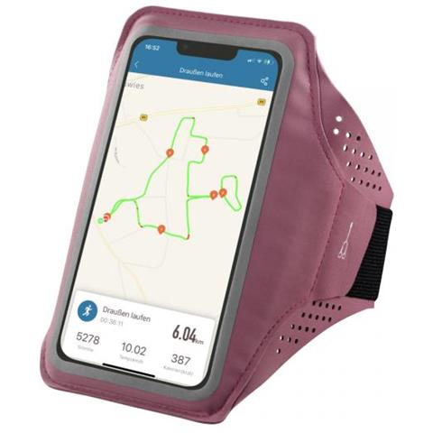 Finest Sports Custodia Per Cellulare 12,7 Cm (5"") Fascia Da Braccio Rosa - Foto 1