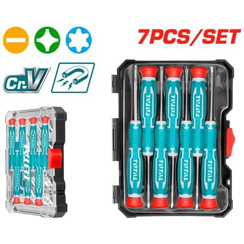 Set Di Cacciaviti Di Precisione Da 7 Pezzi, Serie Industrial (tht250726) - Foto 2