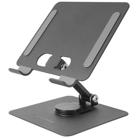 Supporto per tablet da gioco MA-RST, Antiscivolo, Girevole a 360°,Colore Grigio - Foto 1
