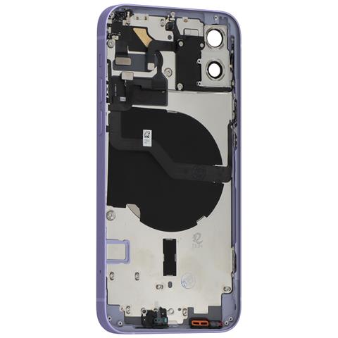 Frame Completo Per Iphone 12 Cornice Centrale E Vetro Posteriore - Foto 4