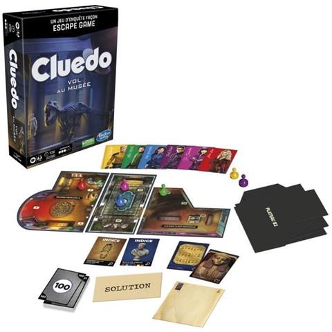Gioco Di Abilità Hasbro Cluedo Vol Au Musée (fr) - Foto 1