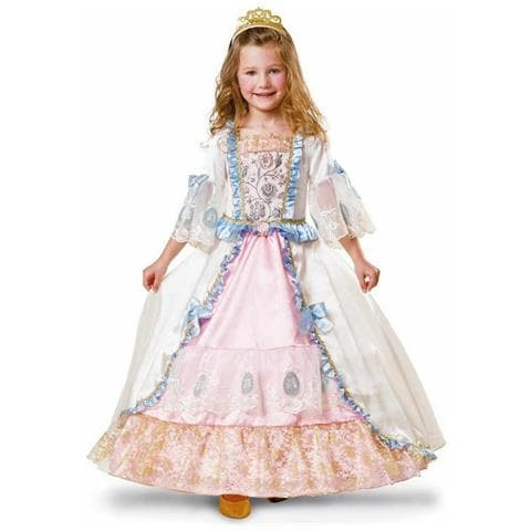 Costume 5-6 Anni Diadema Vestito Principessa (2 Pezzi) - Foto 1