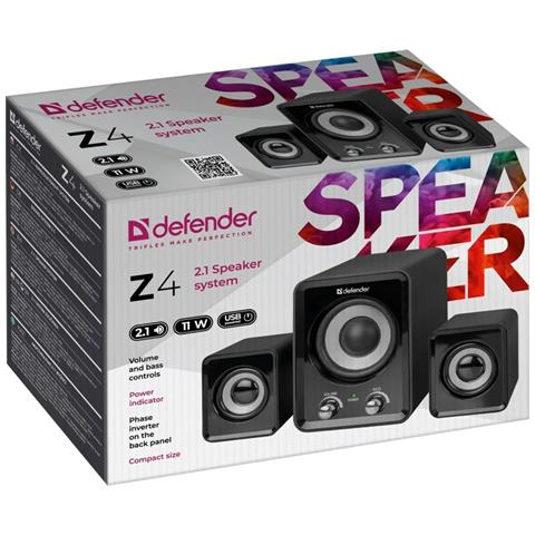 Altoparlanti Pc Defender Z4 Nero - Foto 2