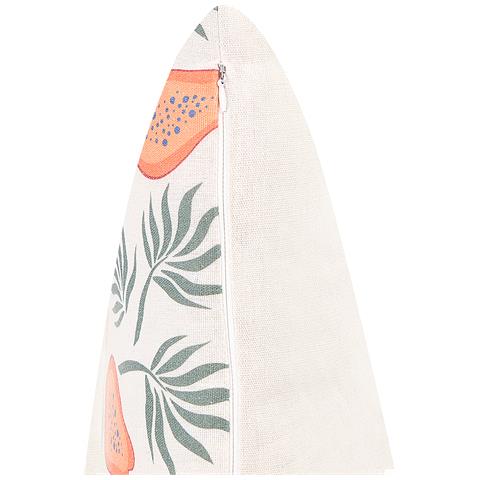 Set Di 2 Cuscini Avens 45 X 45 Cm Multicolore Trama Di Piante - Foto 2