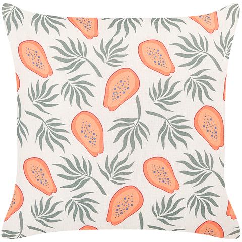 Set Di 2 Cuscini Avens 45 X 45 Cm Multicolore Trama Di Piante - Foto 7