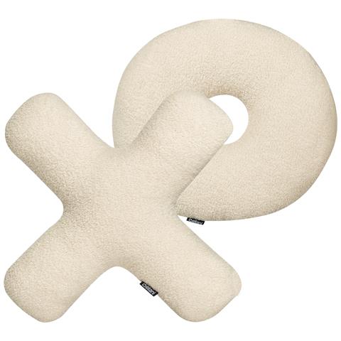 Set Di 2 Cuscini Hesperis Bouclé Beige Tinta Unita - Foto 6