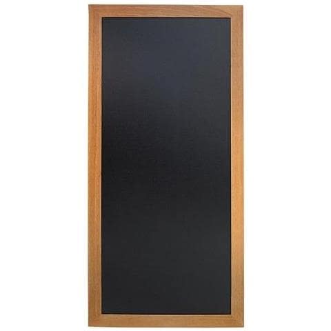 Lavagnetta Wbl-te-120 Securit Da Parete Nero E Teak Nero E Teak - Foto 1
