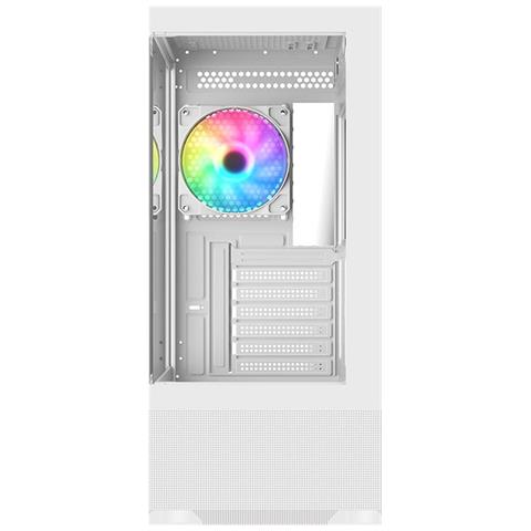 Case SHOWBUI 33W Tower ATX Micro ATX Mini-ITX Colore Bianco - Foto 2