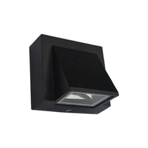 Applique Led Cob Ip65 Faretto 5w Lampada Muro Parete Nero Luce Naturale 4000k - Foto 1