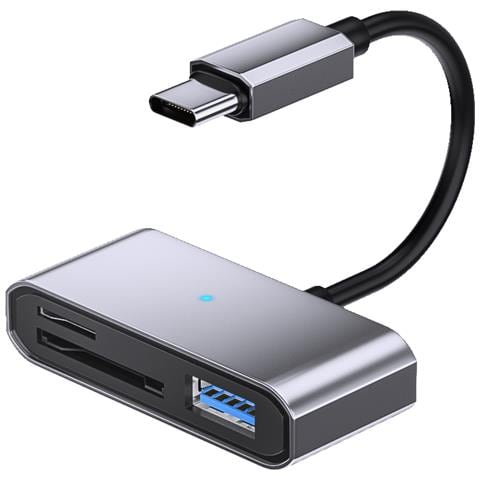 Cavo Adattatore Tc A Usb + Sd /tf - Foto 1