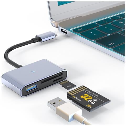 Cavo Adattatore Tc A Usb + Sd /tf - Foto 3