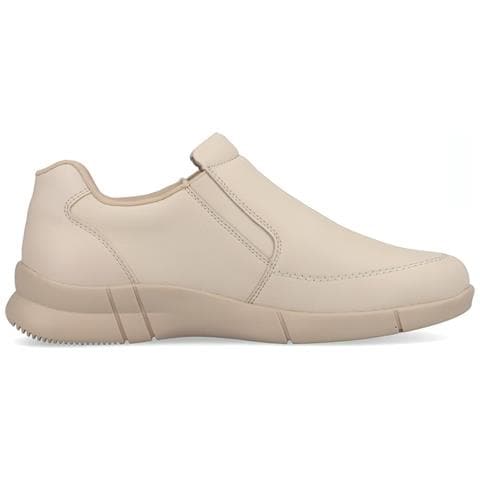 Beige Casual Closed Sport Shoe Sneakers Pelle Scarpe Donna Beige Eu 39, N2155-60 - Foto 3