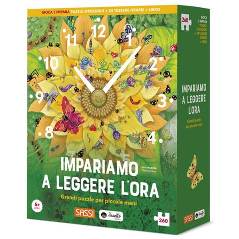 Pamela Altieri - Impariamo a leggere l'ora. Gioca e impara. Con 24 tessere orarie. Con puzzle - Foto 1