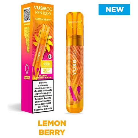 Lemon Barry 20mg Disposable Go Pen 1000 - 1000 Puff - Vape Pen Usa E Getta - Foto 1