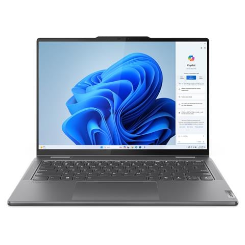 Notebook Yoga 7 2-in-1 14AHP9 Monitor 14" Touch Screen WUXGA AMD Ryzen™ 5 8640HS Ibrido (2 in 1) Ram 16 GB SSD 1 TB AMD Radeon 760M 2 xUSB 3.0 Windows 11 Home - Foto 1