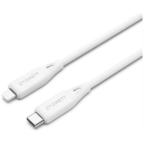 Cavo Da Lightning A Usb-c Per Ricarica E Trasferimento 2,4a 12w Essentials 1m, Bianco - Foto 2