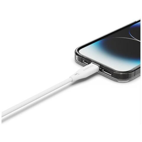 Cavo Da Lightning A Usb-c Per Ricarica E Trasferimento 2,4a 12w Essentials 1m, Bianco - Foto 4