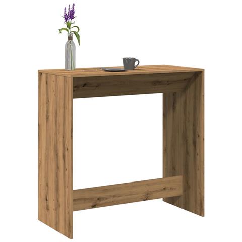 Tavolo Bar Rovere Artigianale 102x50x103,5 Cm Legno Multistrato - Foto 1