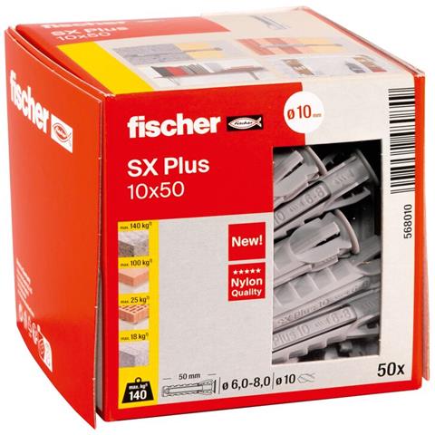 568010 ancoraggio a vite e tassello 50 pz Tassello di espansione 50 mm - Foto 9