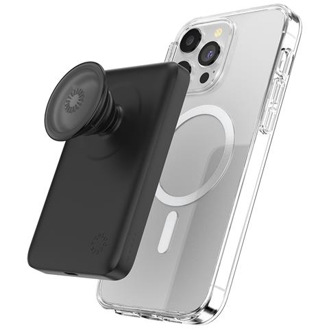 Powerbank Magnetico Senza Fili Magsafe 5000mah Powerpack, Nero - Foto 2