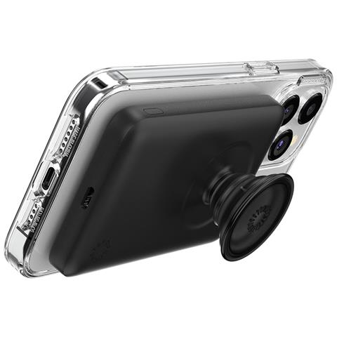 Powerbank Magnetico Senza Fili Magsafe 5000mah Powerpack, Nero - Foto 4