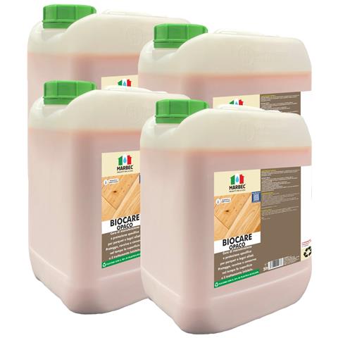 Biocare Opaco 5ltx4pz - Cera Per Legno Oliato - Foto 1