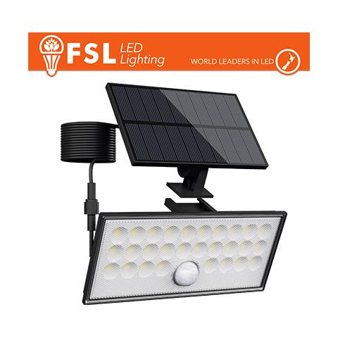 Faro Da Esterno Solare Con Sensore Di Movimento 60w (6 Led) - Foto 1