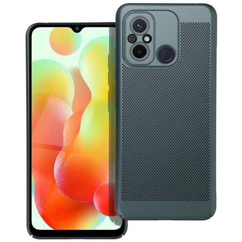 Custodia Back Cover Shell Rigida Antiscivolo Traforata Per Xiaomi Redmi 12c Green - Foto 1