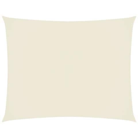 Parasole A Vela Oxford Rettangolare 2x3,5 M Crema - Foto 1