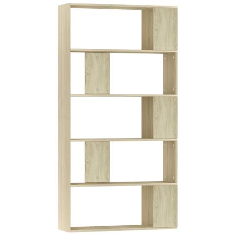 Lusso Casadino -  Libreria/divisorio Rovere Sonoma 80x24x159 Cm Legno Ingegnerizzato - Foto 1