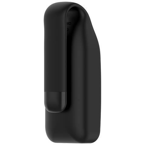 Fibbia Con Clip In Acciaio Per Huawei Band 10/9/8 - Silicone Black - Foto 1